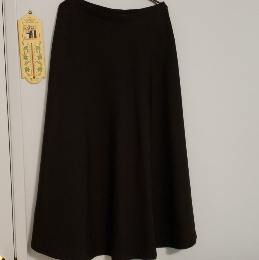 EUC Long Maxi Black Skirt